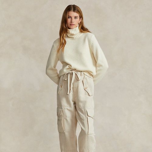 Linen-Cotton Canvas Cargo Trouser - Polo Ralph Lauren - Modalova