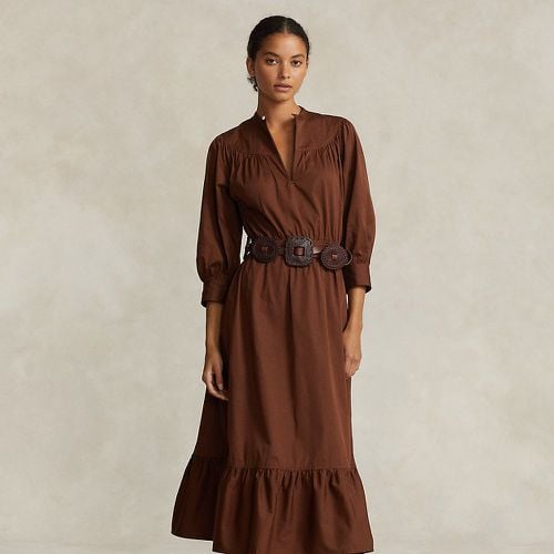 Cotton Broadcloth Dress - Polo Ralph Lauren - Modalova