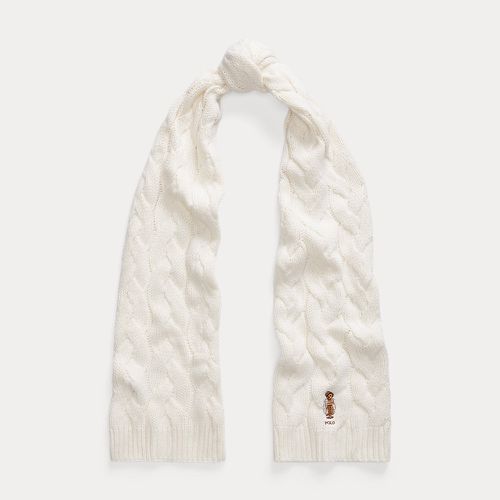 Polo Bear Wool-Blend Scarf - Polo Ralph Lauren - Modalova