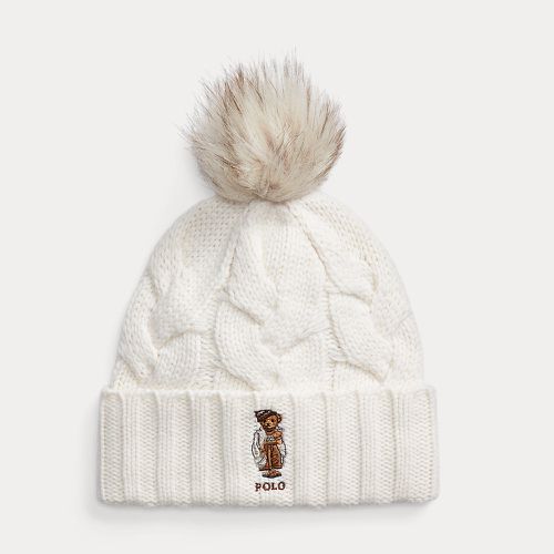 Polo Bear Wool-Blend Pom-Pom Hat - Polo Ralph Lauren - Modalova