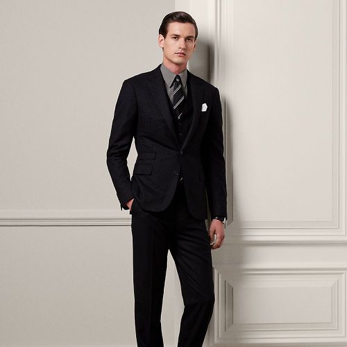 Gregory Hand-Tailored Wool 3-Piece Suit - Purple Label - Modalova