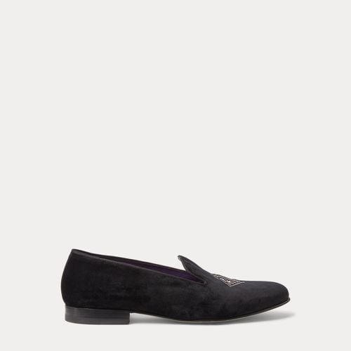 Alonzo Monogram Bullion Velvet Slipper - Purple Label - Modalova