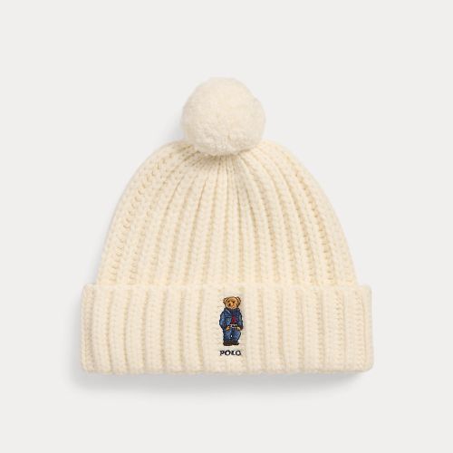 Polo Bear Rib Pom-Pom Beanie - Polo Ralph Lauren - Modalova