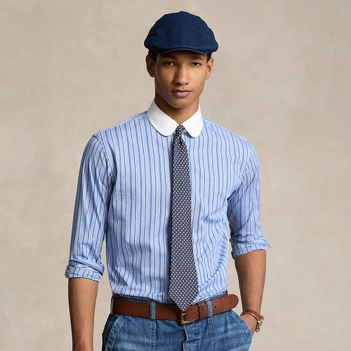 Classic Fit Striped Poplin Shirt - Polo Ralph Lauren - Modalova