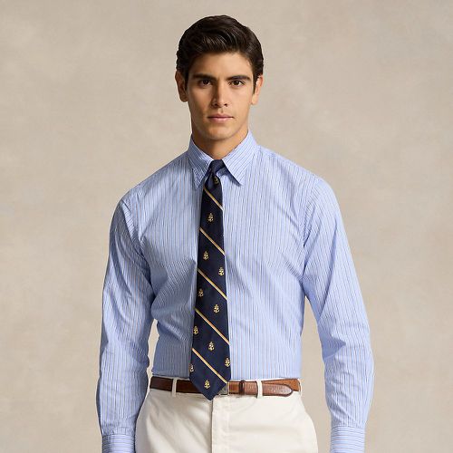 Classic Fit Striped Poplin Shirt - Polo Ralph Lauren - Modalova