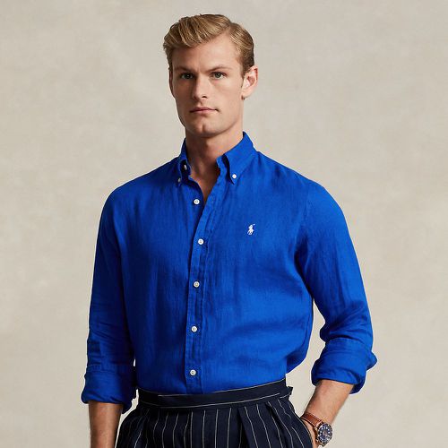 Slim Fit Linen Shirt - Polo Ralph Lauren - Modalova