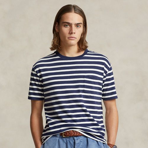 Classic Fit Striped Slub Jersey T-Shirt - Polo Ralph Lauren - Modalova