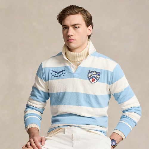 Classic Fit Striped Jersey Rugby Shirt - Polo Ralph Lauren - Modalova