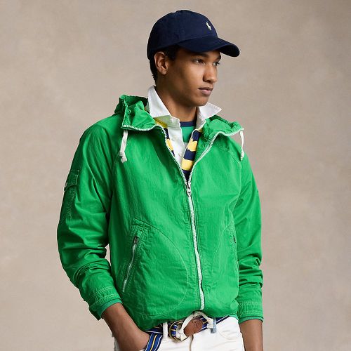 Garment-Dyed Twill Hooded Jacket - Polo Ralph Lauren - Modalova