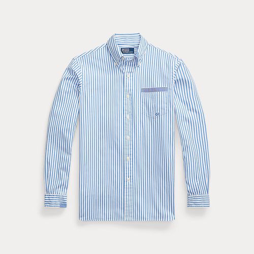 Classic Fit Distressed Striped Shirt - Polo Ralph Lauren - Modalova
