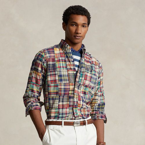 Classic Fit Patchwork Madras Shirt - Polo Ralph Lauren - Modalova