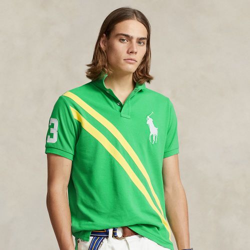 Classic Fit Big Pony Mesh Polo Shirt - Polo Ralph Lauren - Modalova