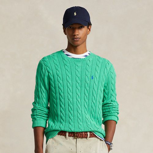 Cable-Knit Cotton Jumper - Polo Ralph Lauren - Modalova