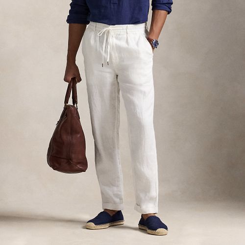 Lateef Slim Tapered Fit Linen Trouser - Polo Ralph Lauren - Modalova