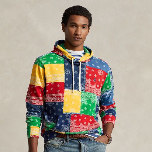 Patchwork-Print Spa Terry Hoodie - Polo Ralph Lauren - Modalova