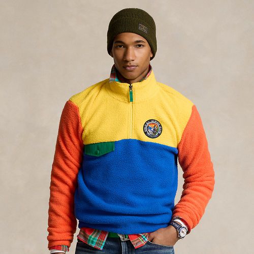 Colour-Blocked Brushed Fleece Pullover - Polo Ralph Lauren - Modalova