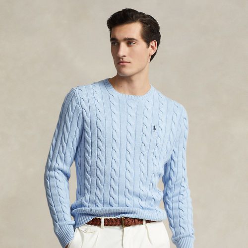 Cable-Knit Cotton Jumper - Polo Ralph Lauren - Modalova