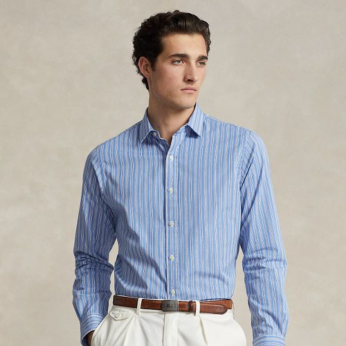 Custom Fit Striped Poplin Shirt - Polo Ralph Lauren - Modalova