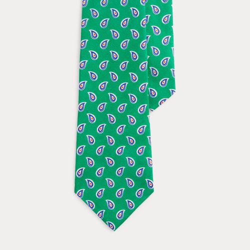 Pine-Print Linen Tie - Polo Ralph Lauren - Modalova