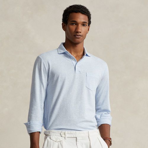 Cotton-Linen Mesh Polo Shirt - Polo Ralph Lauren - Modalova