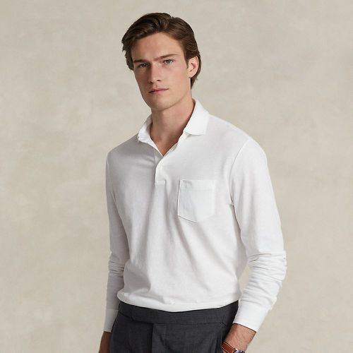 Cotton-Linen Mesh Polo Shirt - Polo Ralph Lauren - Modalova