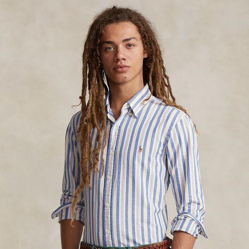 Custom Fit Striped Oxford Shirt - Polo Ralph Lauren - Modalova