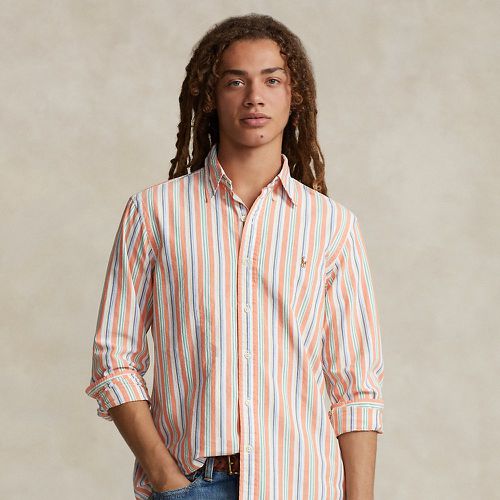 Custom Fit Striped Oxford Shirt - Polo Ralph Lauren - Modalova