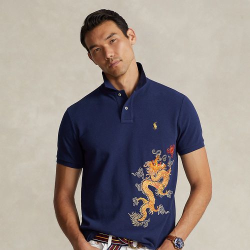 Lunar New Year Dragon Mesh Polo Shirt - Polo Ralph Lauren - Modalova