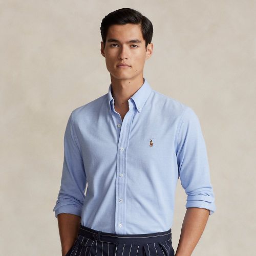 Knit Oxford Shirt - Polo Ralph Lauren - Modalova