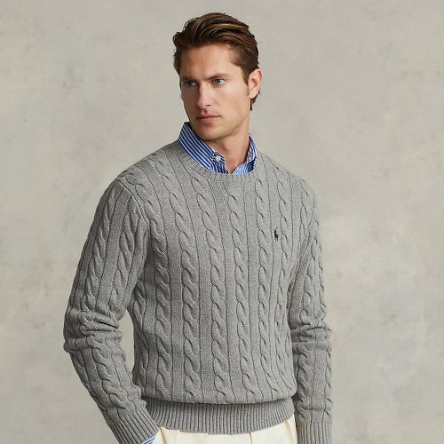 Cable-Knit Cotton Sweater - Polo Ralph Lauren - Modalova
