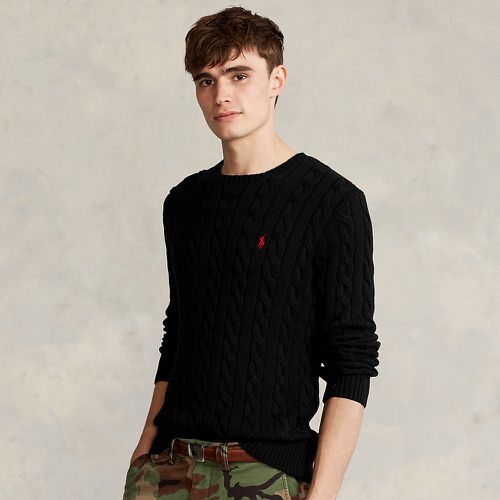 Cable-Knit Cotton Jumper - Polo Ralph Lauren - Modalova