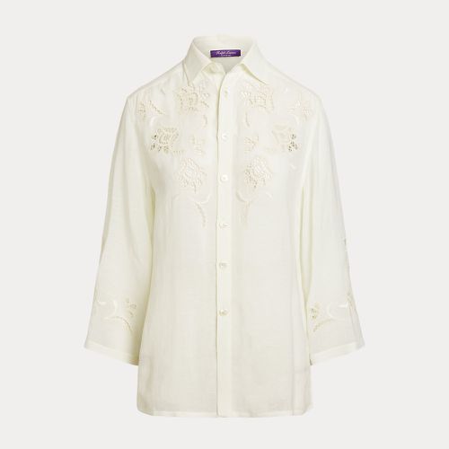 Holbert Embroidered Linen Voile Shirt - Collection - Modalova