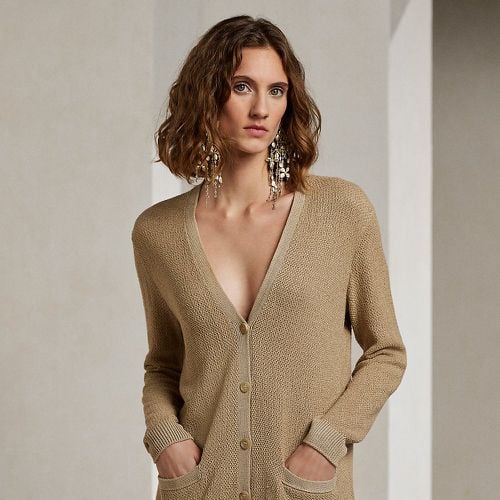 Silk Tweed Birdseye Cardigan - Collection - Modalova