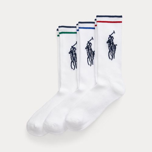Big Pony Athletic Crew Sock 3-Pack - Polo Ralph Lauren - Modalova
