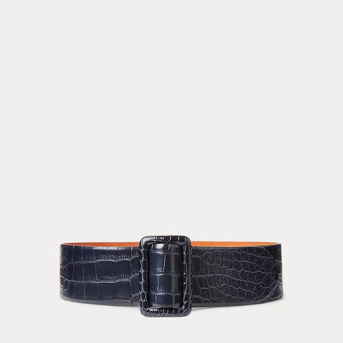 Trench-Buckle Alligator Belt - Collection - Modalova