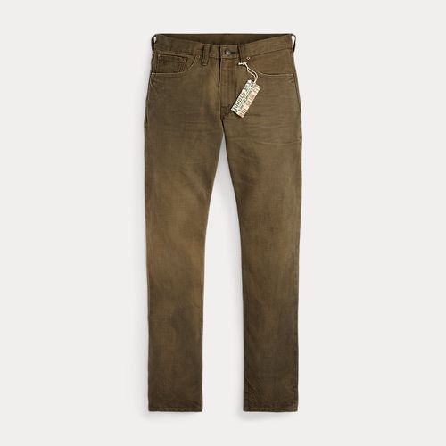 Slim Fit Distressed Brown Jean - RRL - Modalova