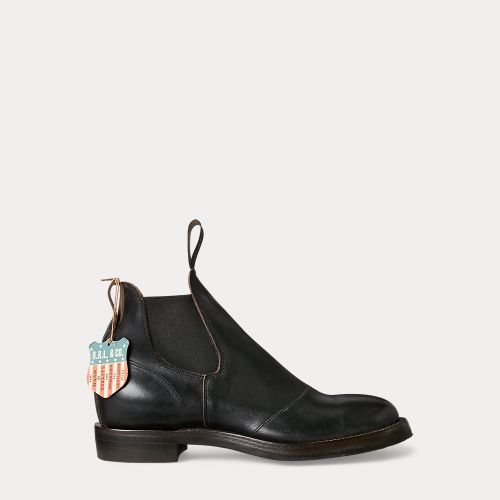 Hand-Burnished Leather Chelsea Boot - RRL - Modalova