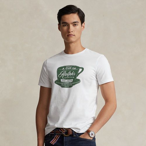 Custom Slim Fit Ralph Lauren's Coffee T-Shirt - Polo Ralph Lauren - Modalova