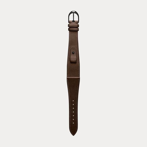 Medium Stirrup Calfskin Watch Strap - Ralph Lauren - Modalova