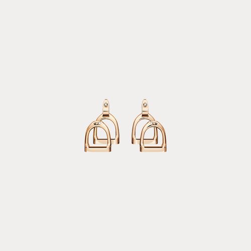 Rose Gold Double-Stirrup Earrings - Ralph Lauren - Modalova