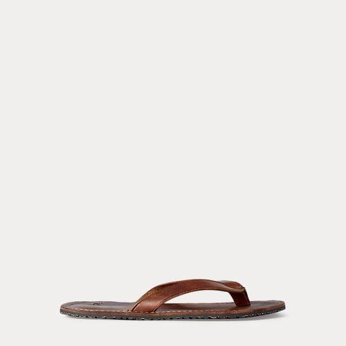 Leather Flip-Flop - RRL - Modalova