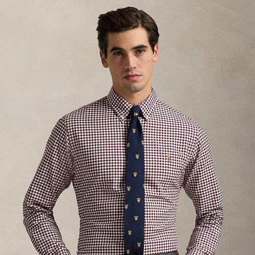 Custom Fit Gingham Oxford Shirt - Polo Ralph Lauren - Modalova