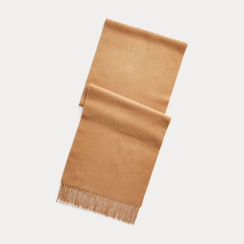 Fringed Cashmere Scarf - Purple Label - Modalova