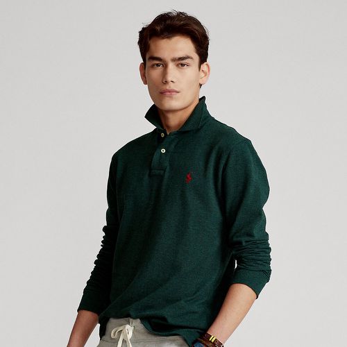 Slim Fit Mesh Long-Sleeve Polo Shirt - Polo Ralph Lauren - Modalova