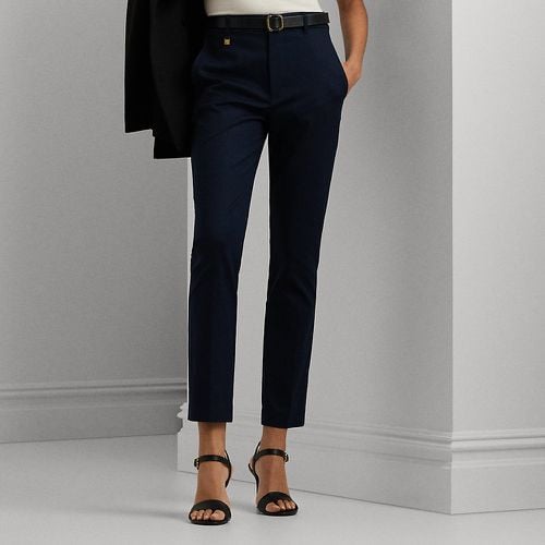 Double-Faced Stretch Cotton Trouser - Lauren - Modalova