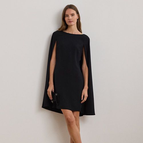 Cape Georgette Cocktail Dress - Lauren - Modalova