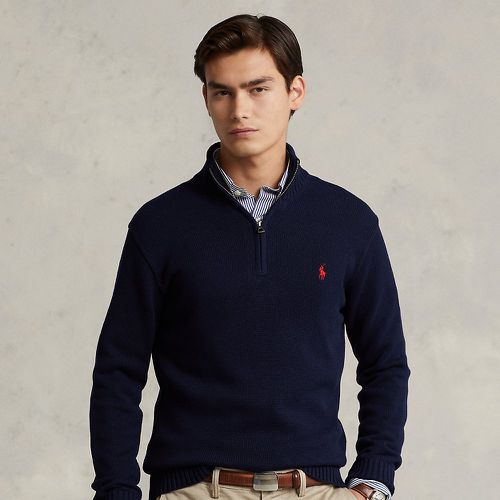 Cotton Quarter-Zip Jumper - Polo Ralph Lauren - Modalova