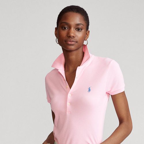 Slim Fit Stretch Polo Shirt - Polo Ralph Lauren - Modalova