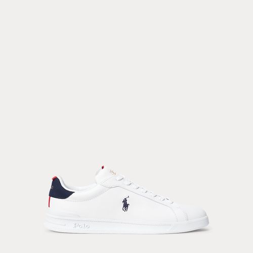 Heritage Court II Leather Trainer - Polo Ralph Lauren - Modalova