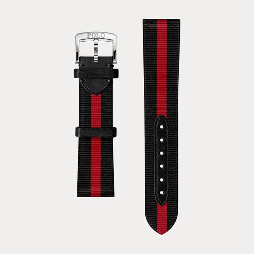 Striped Silk Watch Strap - Polo Ralph Lauren - Modalova
